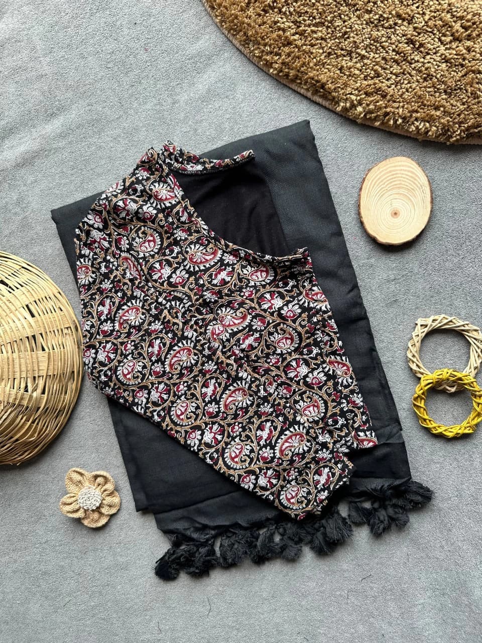Khadi Cotton Saree Combo