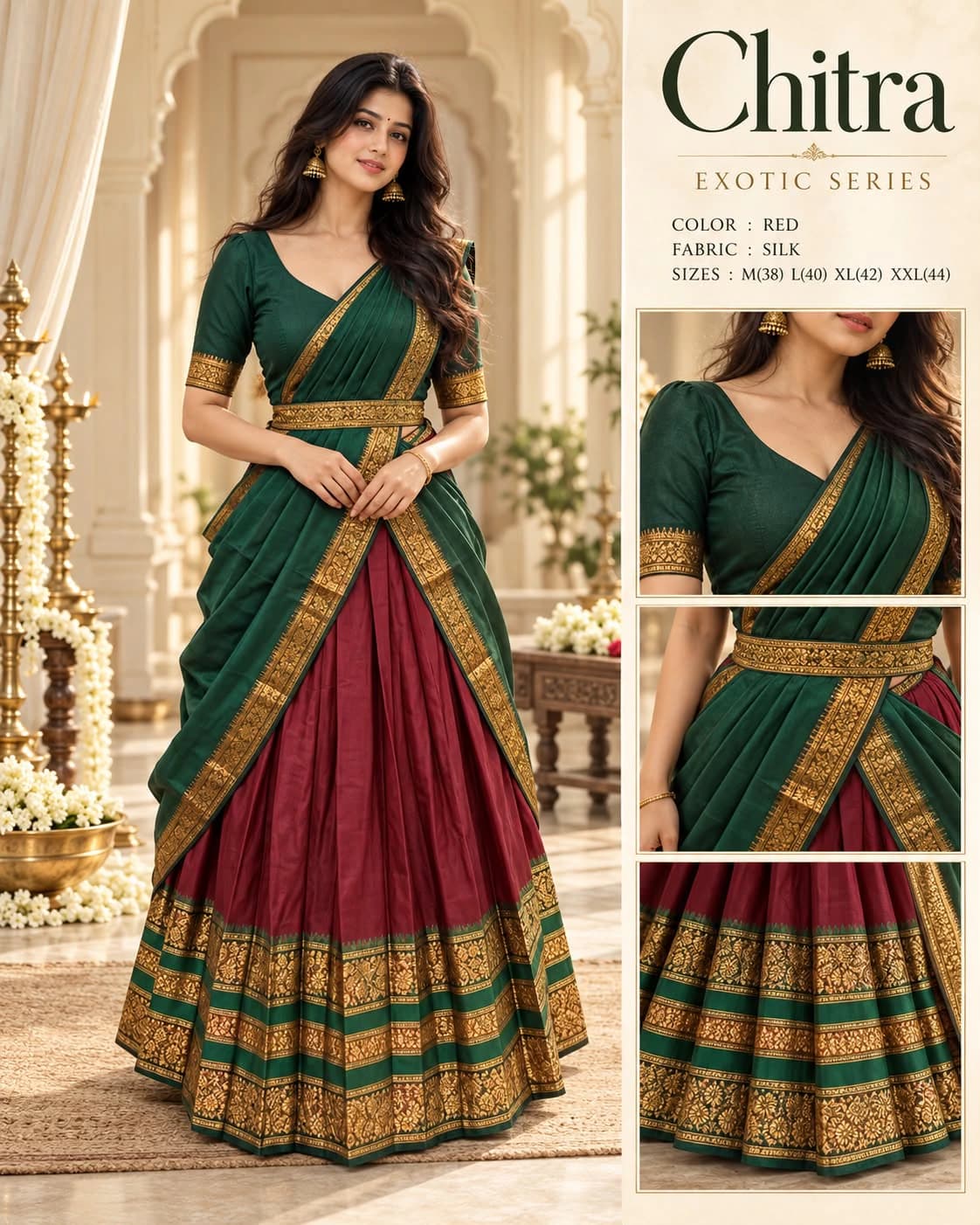 Cotton Silk Lehenga