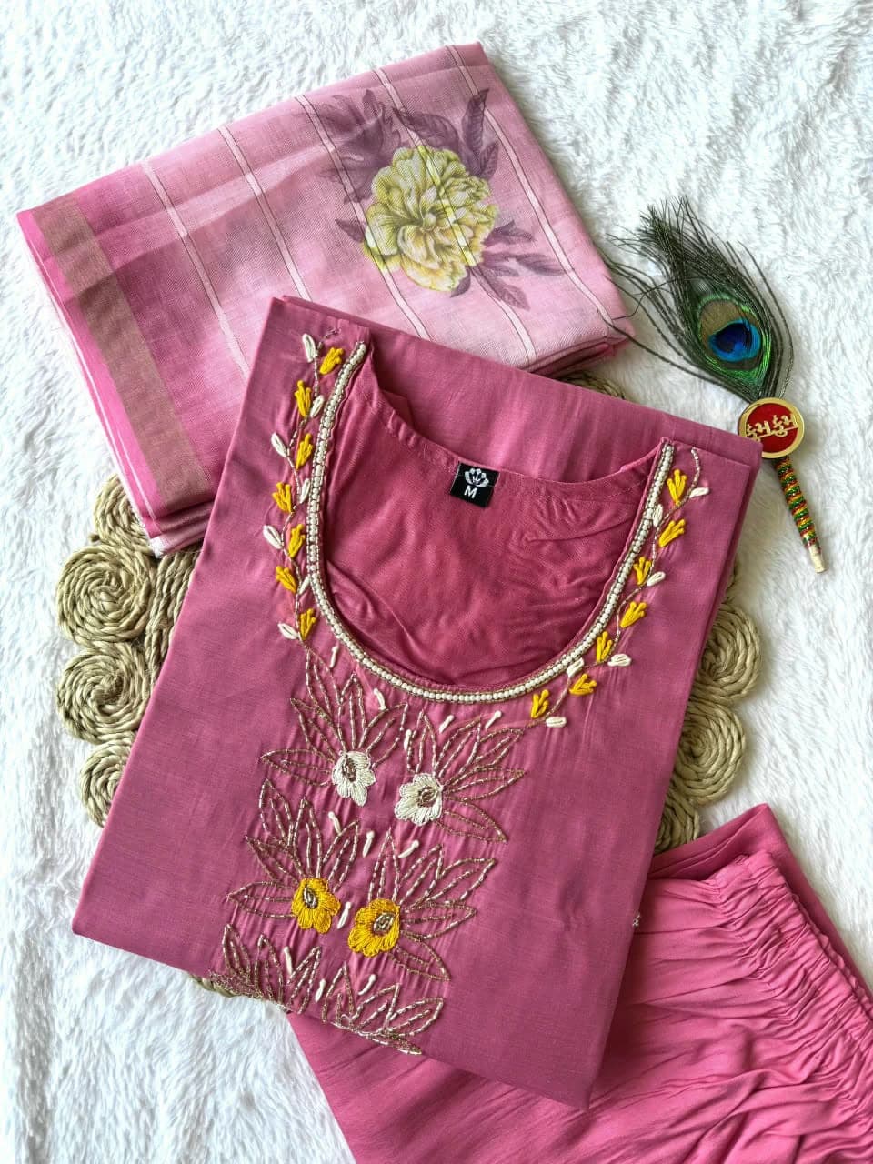 Roman Silk Kurta Set