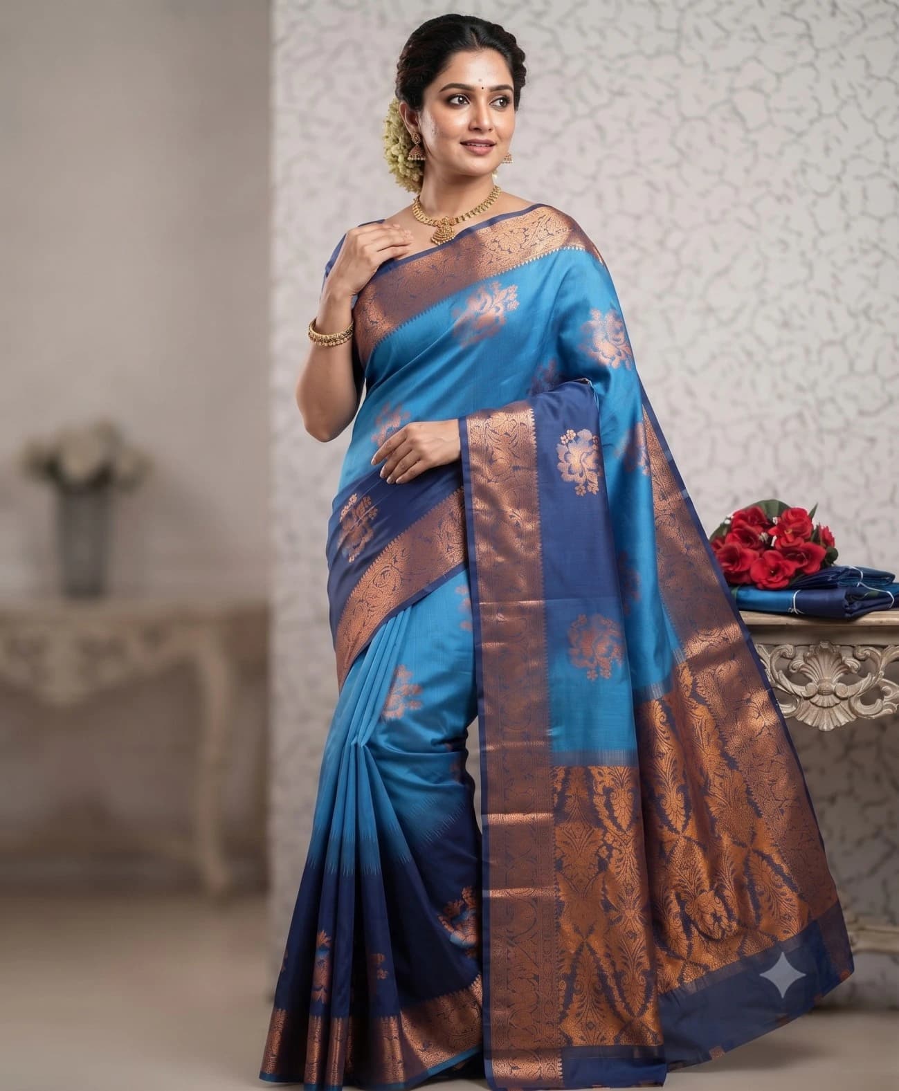 DIE SAREES WITH BLOUSE